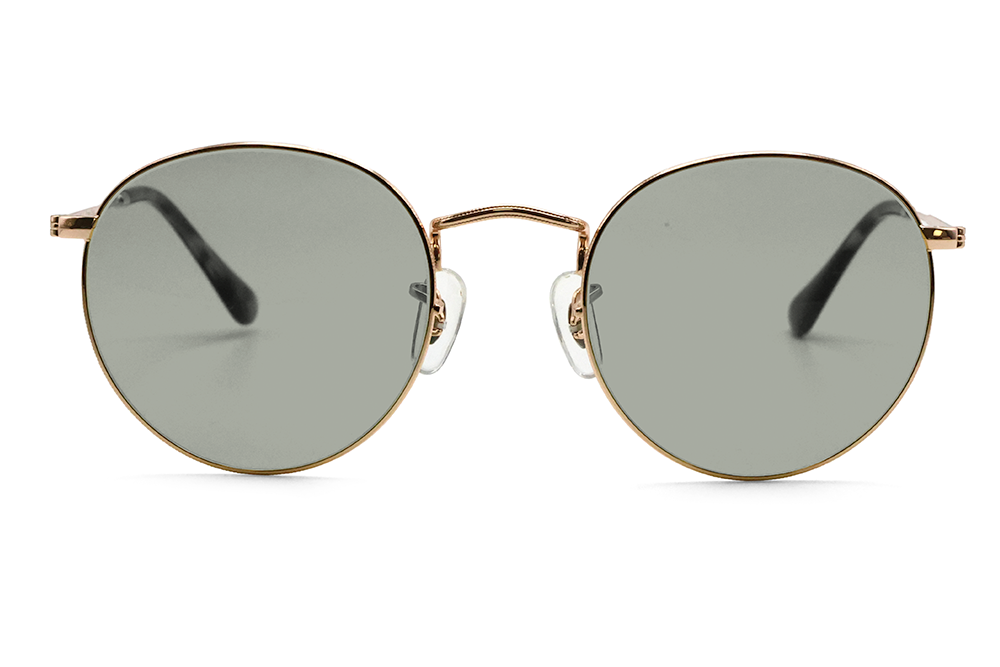 Oslo glasses gold front #color_gold