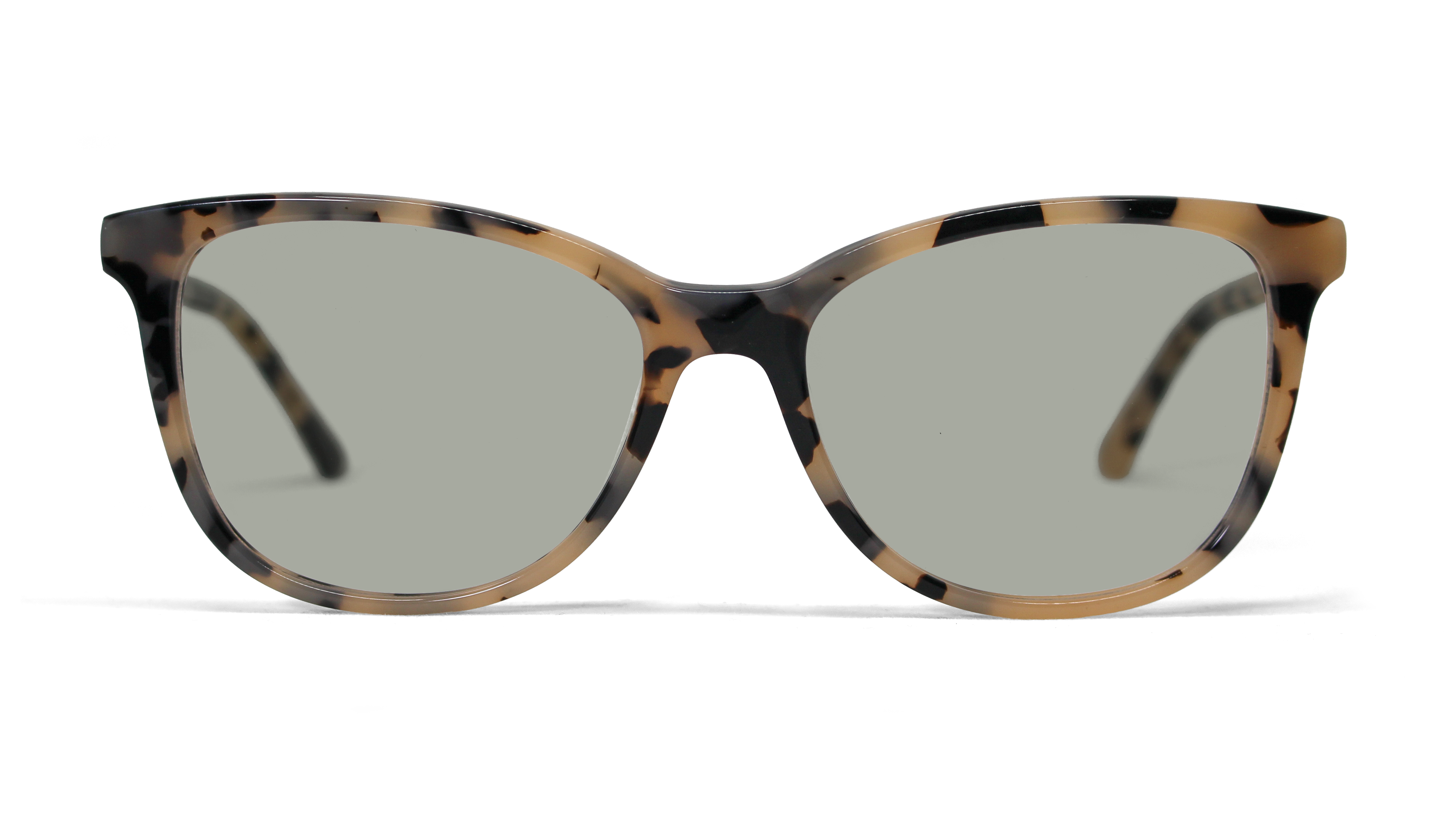 Zuri glasses latte front#color_latte